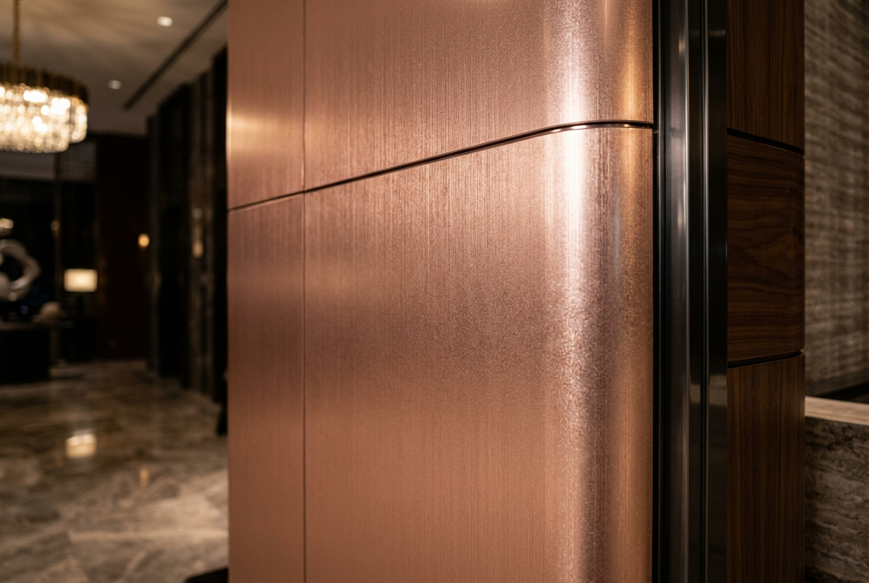 Cover Styl' Designer Metal rose gold luxe